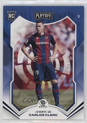 2021-22 Panini Chronicles Base La Liga Playoff Blue 30/99 Carlos Clerc #73 0i1b