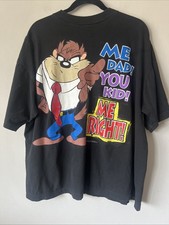 Vintage Taz Dad Shirt Tasmanian Devil Dad Looney Tunes 90s