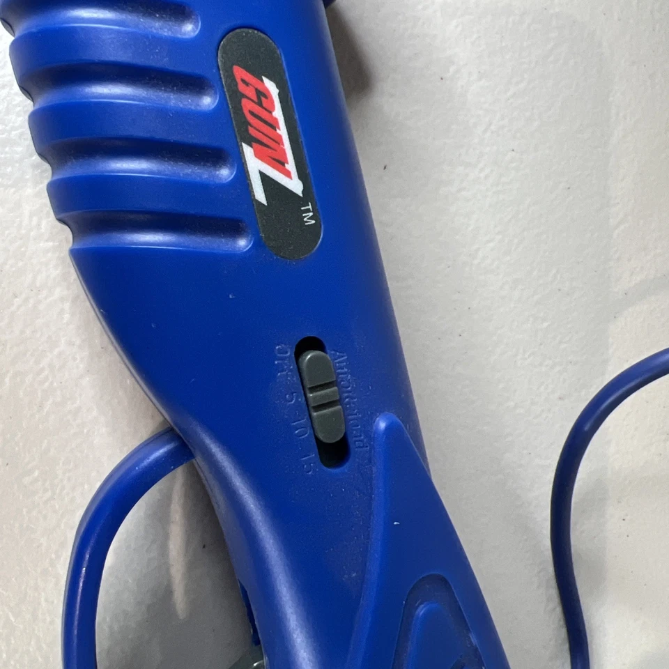 Pistola de luz vintage Sega Saturn Gunz modelo azul autêntica OEM não testada. - Imagem 2 de 4