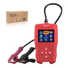 Car Battery Tester 6V/12V/24V with 2100 Test Records  120s Waveform Save,