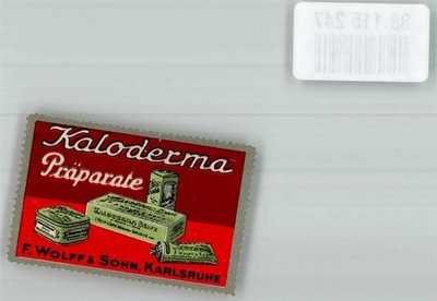 38115247 - 7500 Karlsruhe F. Wolff and Son Kaloderma Preparation Vignette