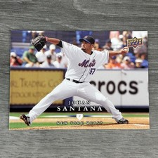 2008 Upper Deck Johan Santana New York Mets #415