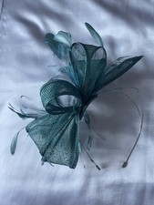 Teal Green Fascinator