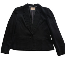 Pendleton Virgin Wool Black Blazer Jacket Women's Size 10