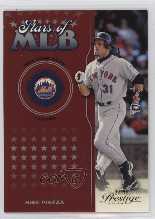2004 Playoff Prestige Stars of MLB Mike Piazza #MLB-3 HOF 0u0