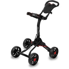 NEW Bag Boy Golf Quad Junior Push / Pull Cart Jr. - Black / Red