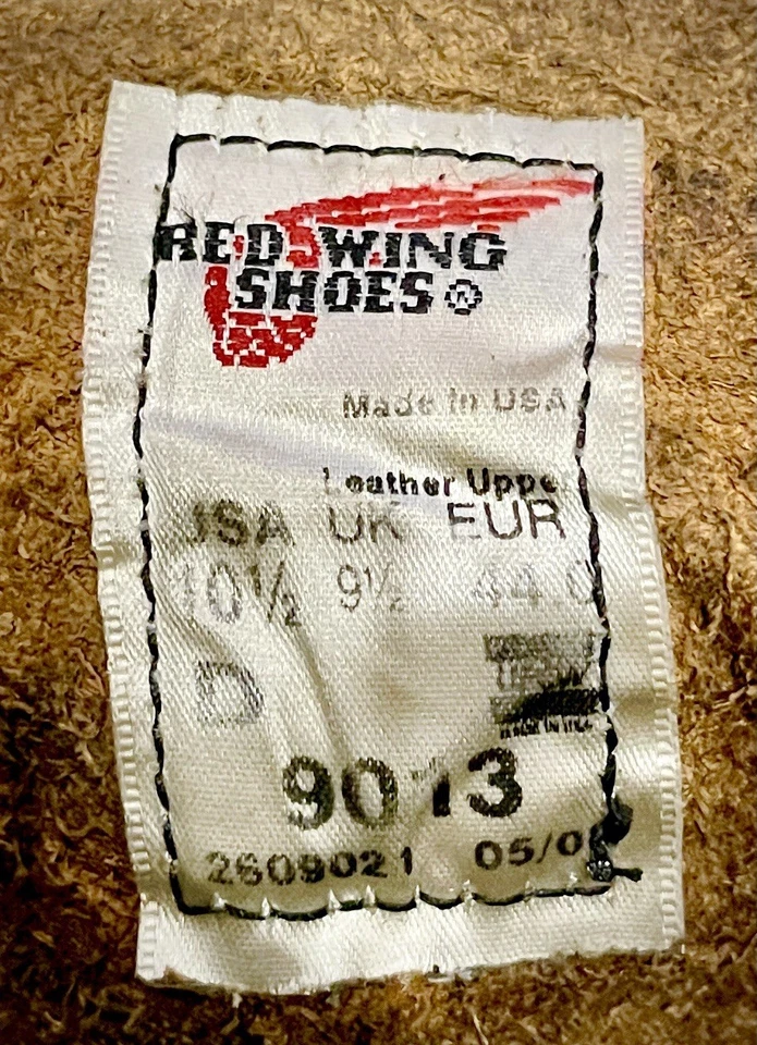 Red Wings Shoes Boot Redwing 9013 Gr. 44 Redwings Schuhe Leder - Bild 3 von 4