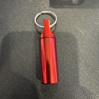 Pill Holder Keychain Waterproof (2) Black & Red — photo 2