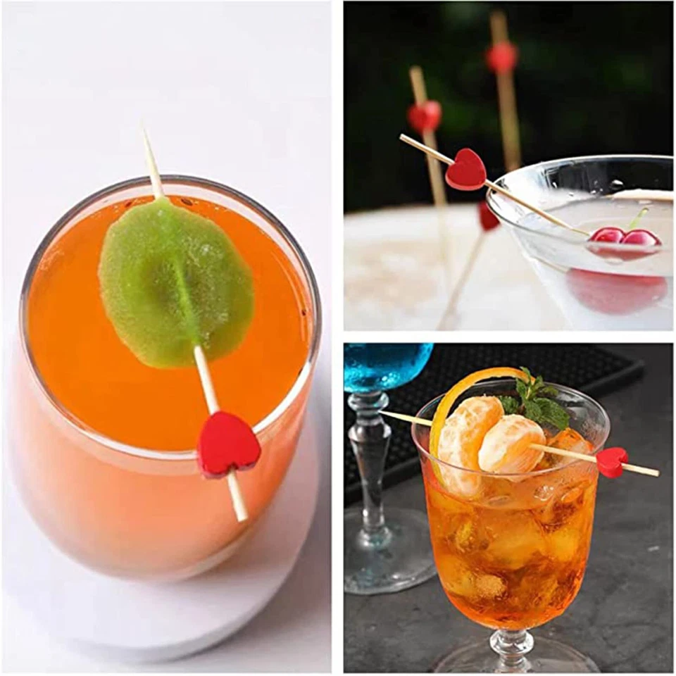 Cocktail Deko 100 Stück Cocktail Set Cocktail Dekoration Cocktail Picks Cockt... - Bild 3 von 4