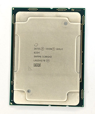 Intel Xeon Gold 6234 SRFPN 3,30GHz CPU LGA3647