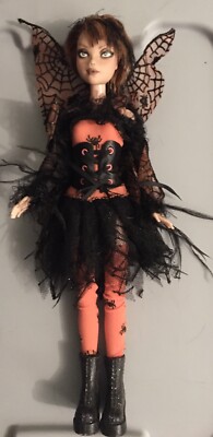 Adorable Fantasy Dolls By D Ooak Halloween Fairy Pixie Doll  Very Nice