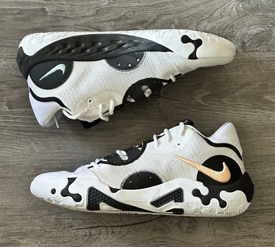 Nike PG 6 Orange Chalk White Black Mens Basketball Shoes DC1974