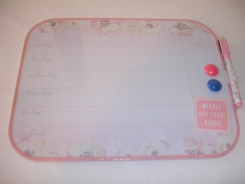 Stationery Dry Erase Board Weekly Daily Planner Refrig Magnetic Dry Erase Board