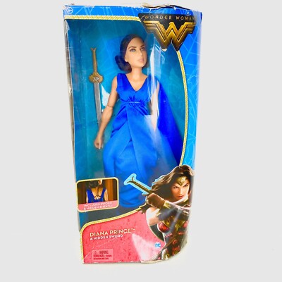 Wonder Woman DC Diana Prince & Hidden Sword Doll Mattel FDF36 2016 S17