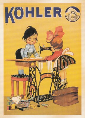 Kohler Sewing Machines (Reproduction Image) --POSTCARD