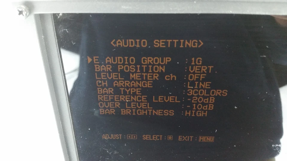 JVC DT-V9L1DU MULTI FORMAT LCD MONITOR  BROADCAST STUDIO MONITOR 9" - Image 3 of 4