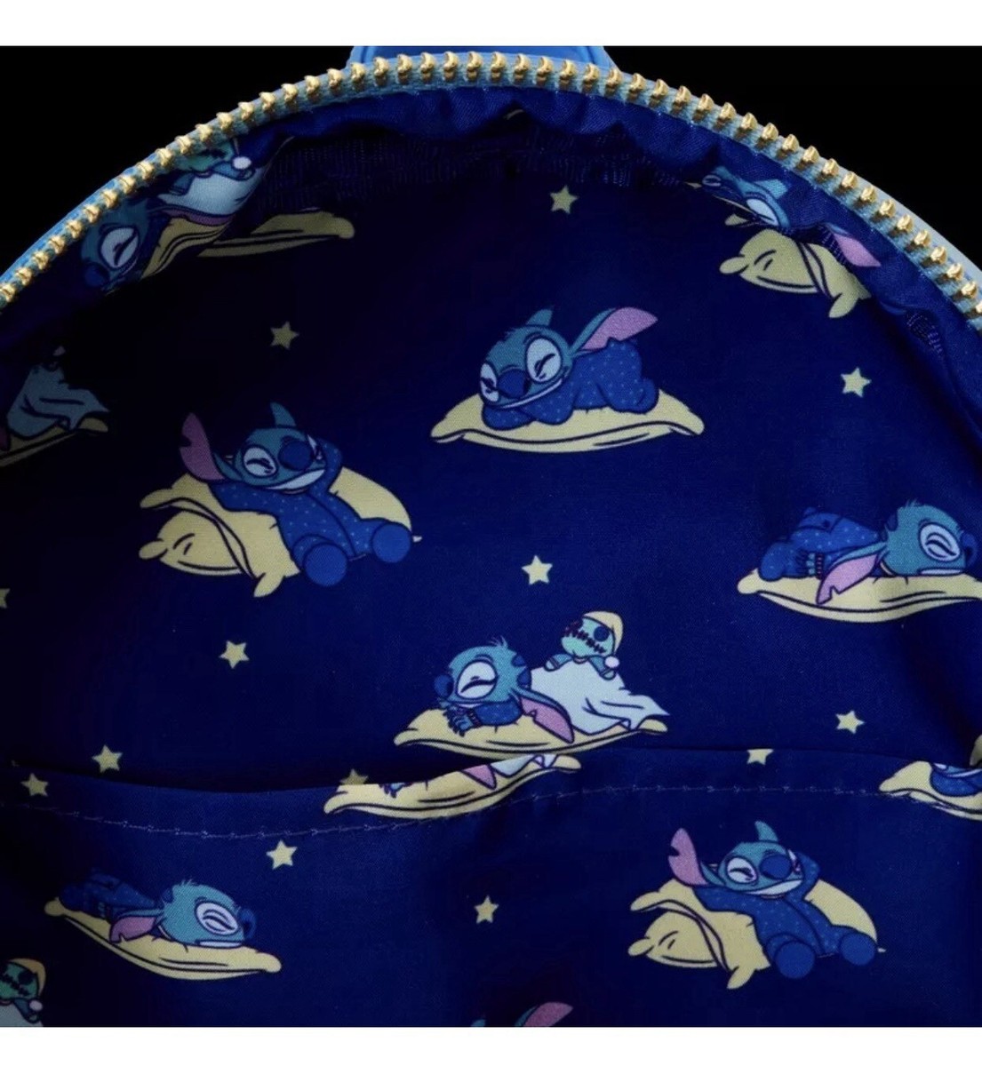SDCC 2024 Loungefly Limited Edition Bedtime Stitch Mini  display picture 2