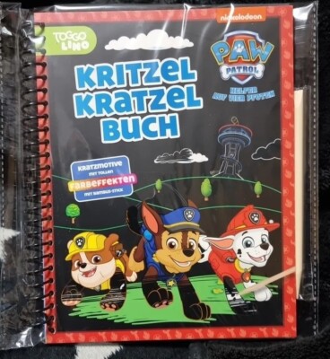 Kritzel Kratzel Buch Paw Patrol Neu