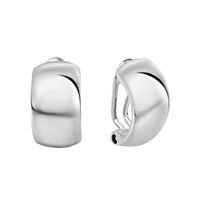 Ohrschmuck Ohrclip Aus 925 Sterling Silber Rhodiniert Glanz Echtschmuck V