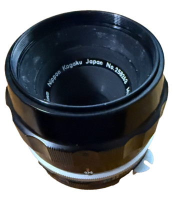 Nippon KOGAKU Nikkor Micro 55mm Auto F3.5 Non-AI Close-Up Lens W/ 1 end cap NICE