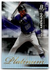 2018 BOWMAN PLATINUM PRESENCE NOLAN ARENADO COLORADO ROCKIES #PP-20