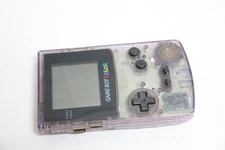 Nintendo Gameboy Color Atomic Purple CGB-001 Handheld System Console