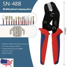 SN-48B Crimper Plier Crimping Tool Cable Wire Connectors Electrical Terminals