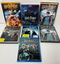 Some NEW  SEALED Harry Potter Blu Ray DVD Movies Lot of 7