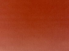 BALLARD DESIGNS SIGNATURE VELVET TERRA COTTA FURNITURE FABRIC BY THE YARD 56"W