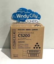 Genuine Ricoh Savin Lanier C5200 C5210 Black 828422 Toner Cartridge 33K Pages