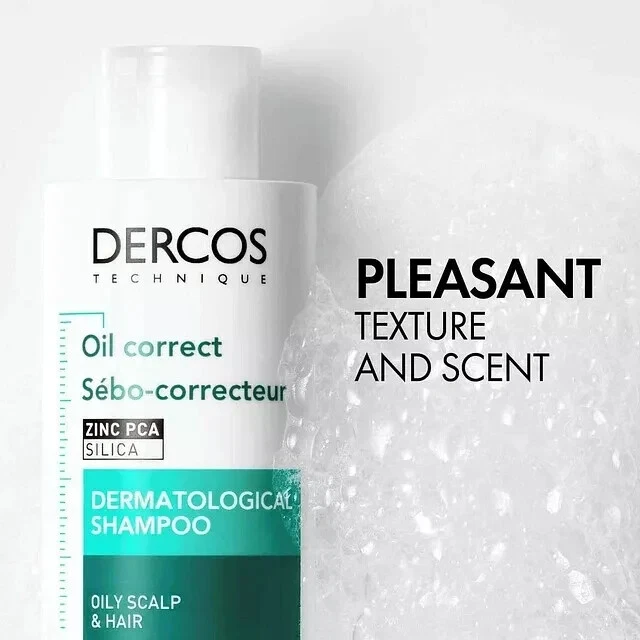 Vichy Dercos Shampoo Sebo-Corrector Treatment 200ml - Image 4 of 4