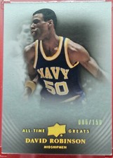 2013 Upper Deck All Time Greats Base David Robinson 86/150