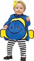 Blue Fish Infant 12-24 Mo Halloween Costume Quality Supreme Event Blue Fish Infant 12-24 Mo Halloween Costume Quality Supreme Event