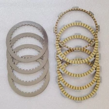 Clutch Friction Steel Plate Kit for Honda FTR223 2000-2002 SL230 1997-2002 XL230