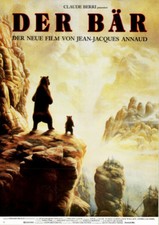 Der Bär ORIGINAL A1 Kinoplakat Jack Wallace / Andre Lacombe