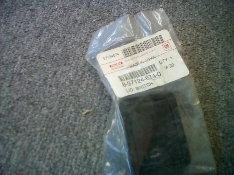 Крышка переключателя кластера приборной панели Honda Passport Isuzu Rodeo Amigo 8971246740 - Изображение 2 из 4