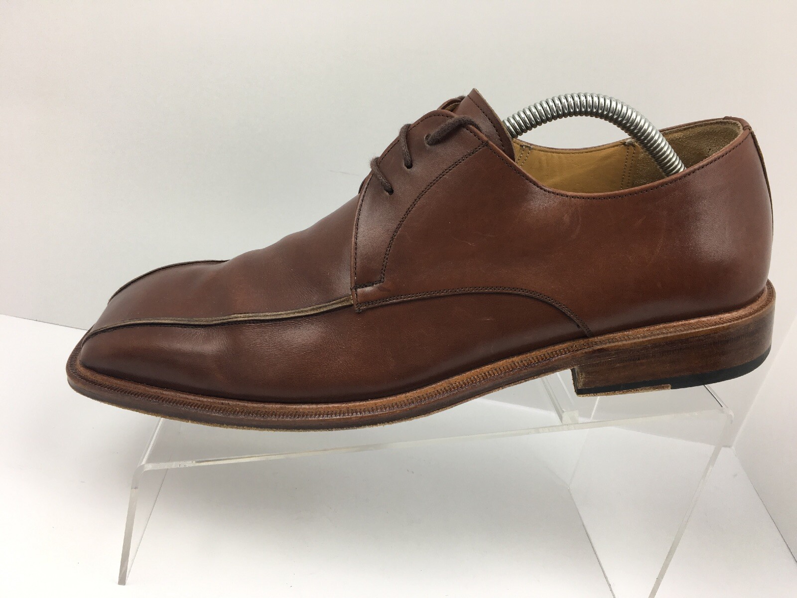 SAOLA Scarpe eleganti Mezlan Salamanca uomo taglia 9 5 M pelle marrone derby stringate Spagna