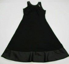 EVAN PICONE Women's Size 6 Formal Empire Waist Solid Little Black Dress