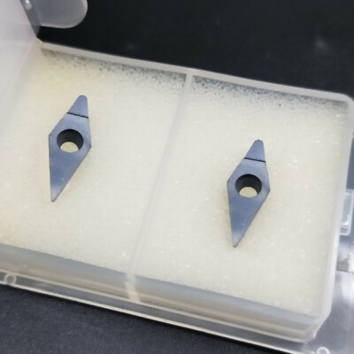2pcs VCGW110308 PCD30 Polycrystalline diamond insert tools PCD Used for Aluminum