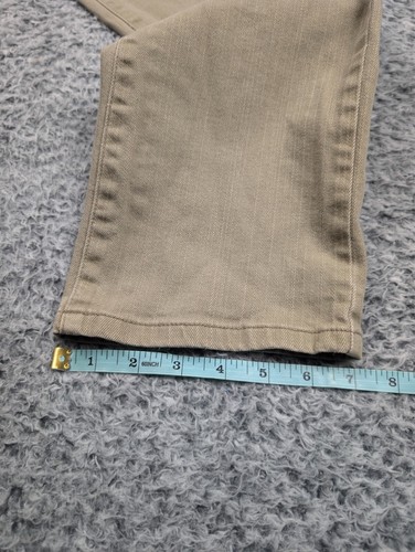 RSQ Jeans Men 31x32 Beige New York Slim Straight Medium Wash Low Rise Stretch - Picture 9 of 10