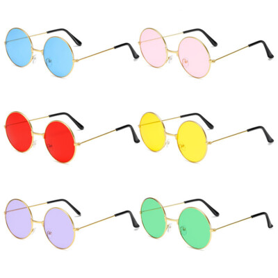 Trendige Sonnenbrillen für Fashionistas: Disco-Hippie-Style mit runden Gläsern
