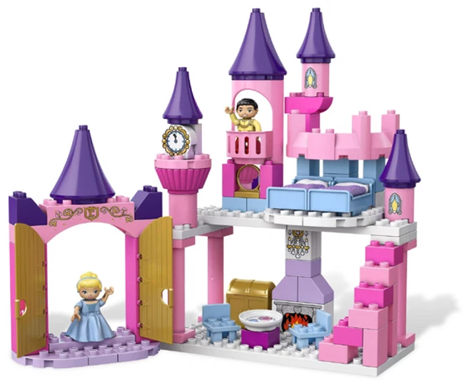 konkurrence Dårlig skæbne Instrument LEGO 6154 Duplo - Disney Princess - Cinderella&#039;s Castle - NO BOX | eBay