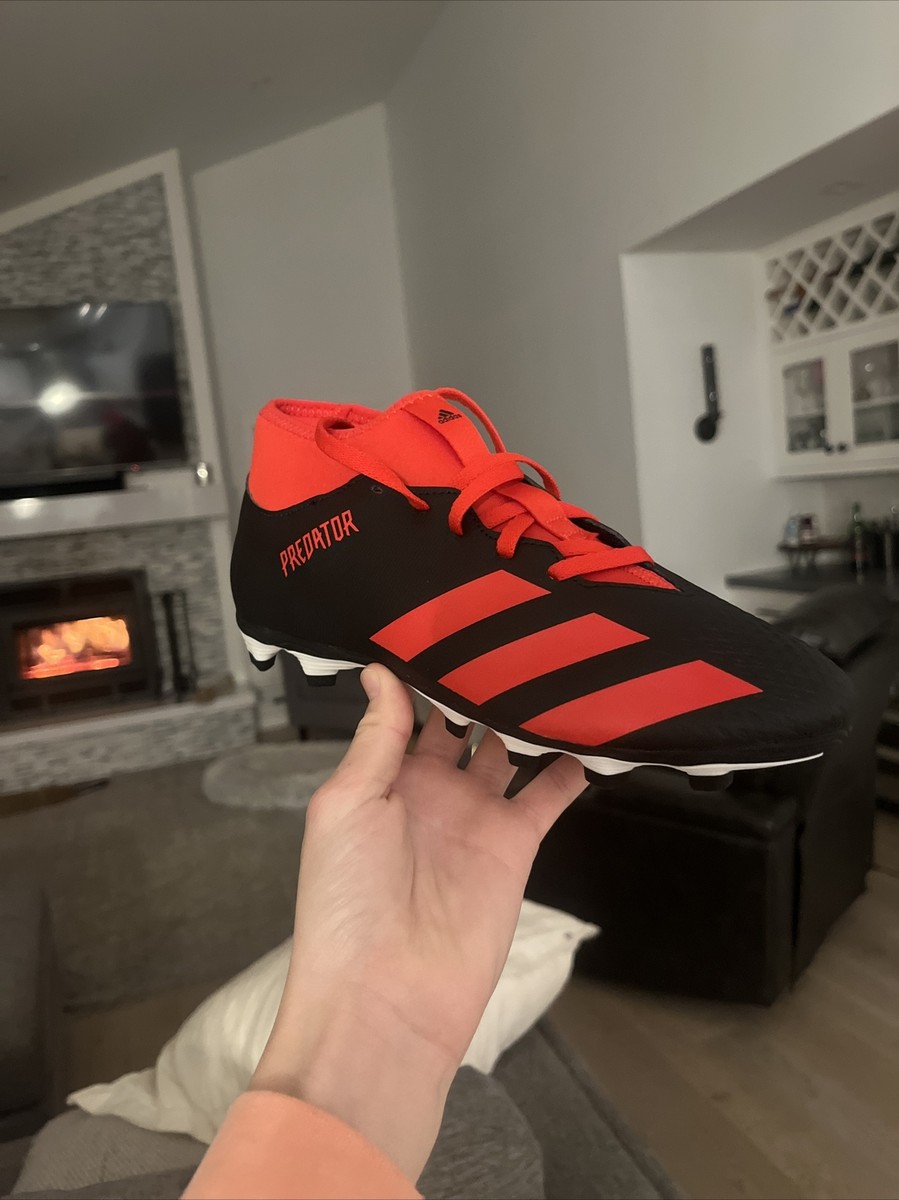 Adidas Youth PREDATOR 20.4 S FxG J Blk/Red EG1843 Firm Adidas Youth PREDATOR 20.4 S FxG J Blk/Red EG1843 Firm