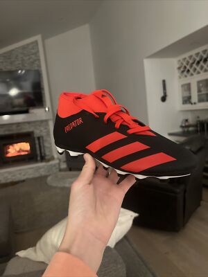 Adidas Youth PREDATOR 20.4 S FxG J Blk/Red EG1843 Firm Adidas Youth PREDATOR 20.4 S FxG J Blk/Red EG1843 Firm