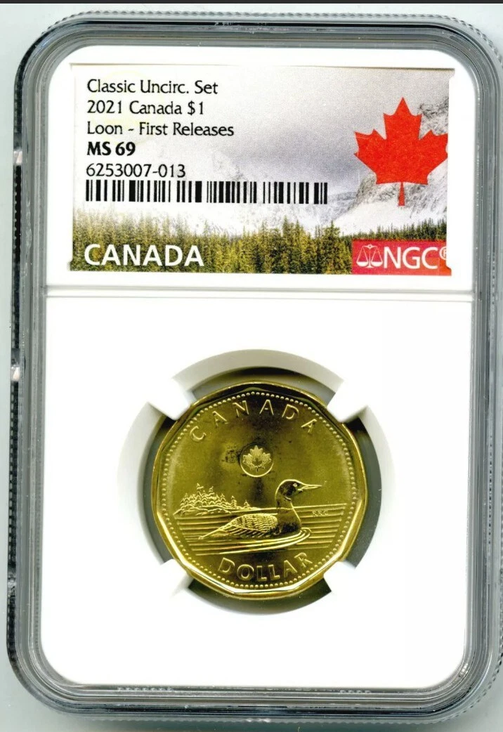 MS 69 Graded Canadian Dollar Coins for sale | eBay