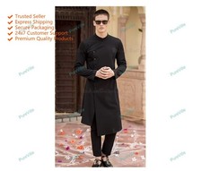 MenBoys Indian Top Shirt Solid Kurta Mens Wear Cotton Kurta