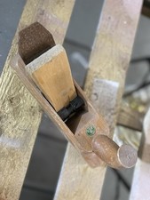 Schlichthobel, Hobel, Holzhobel mit Wei&szlig;buchensohle Hobeleisen Deco