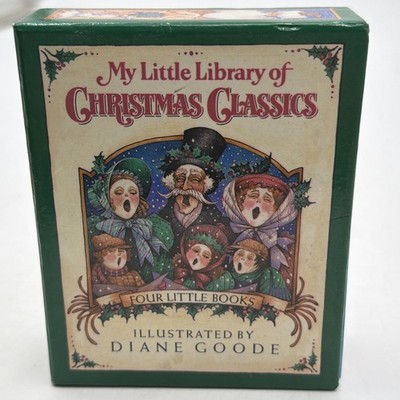 Random House My Little Library of Christmas Classics Boxed Set Diane Goode 1983