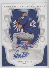 2024 Panini Crusade Apprentice Signatures Owen White #AS-OWT Auto 4z8
