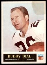 1965 Philadelphia #46 BUDDY DIAL Dallas Cowboys EX (Discolored Corner)